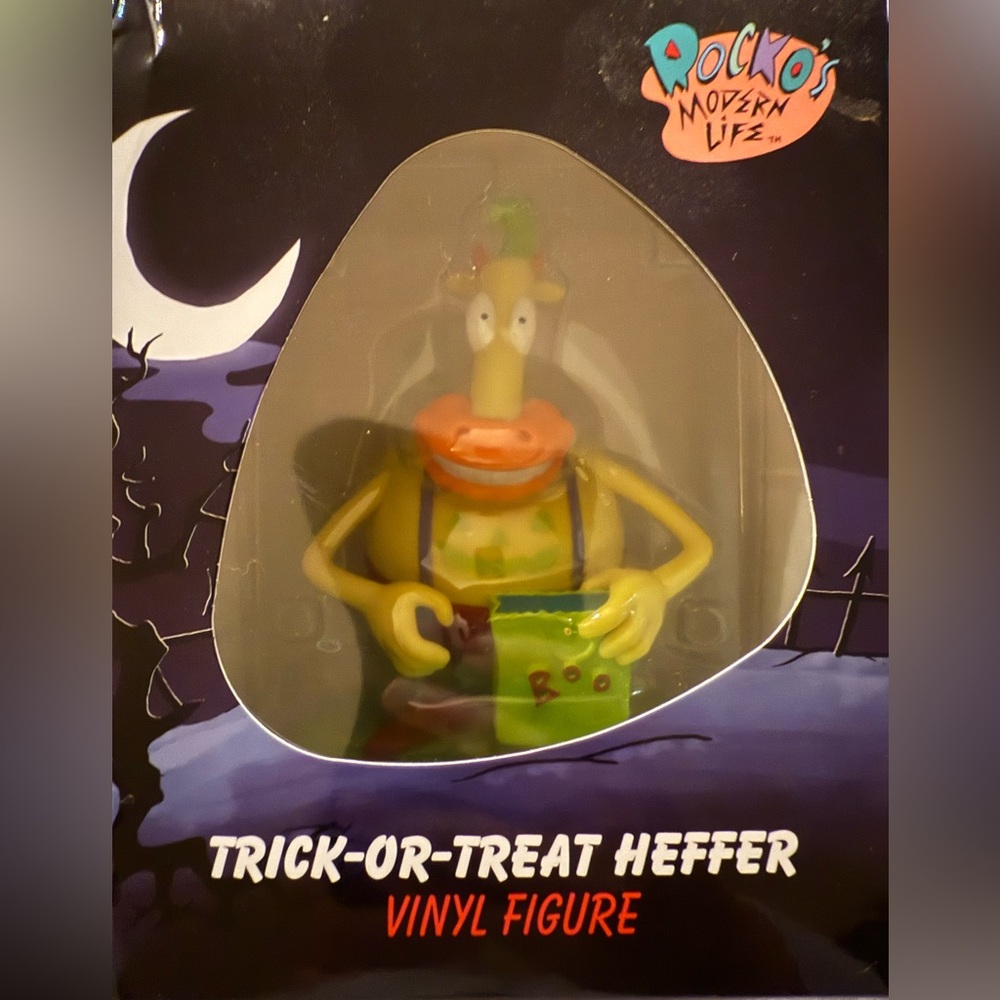 Rocko’s Modern Life Trick-Or-Treat Hefner Vinyl Figure Brand New Culturefly